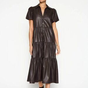 Brochu Walker Havana Vegan Leather Dress